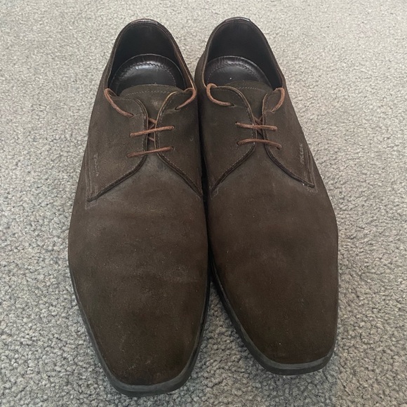 Prada Suede Derby Shoes - Picture 6 of 6